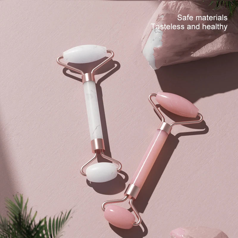 Rodillo de masaje facial, cuello y contorno de ojos