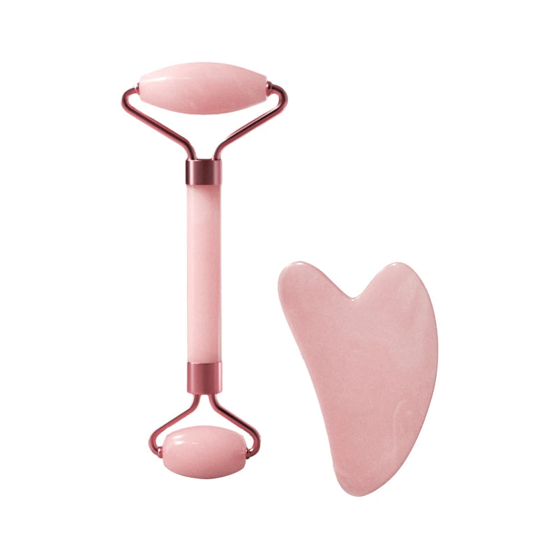 Rodillo de masaje facial, cuello y contorno de ojos